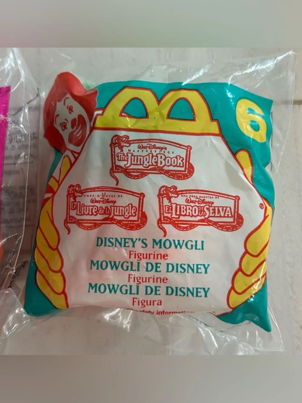 NIP NWT Vintage 1997 Jungle Book McDonalds Happy Meal Toys #4,6